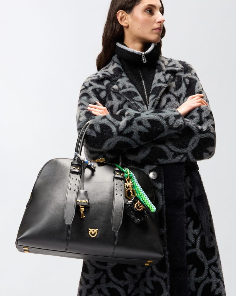 PINKO BOWLING BAG VITELLO MORBIDO