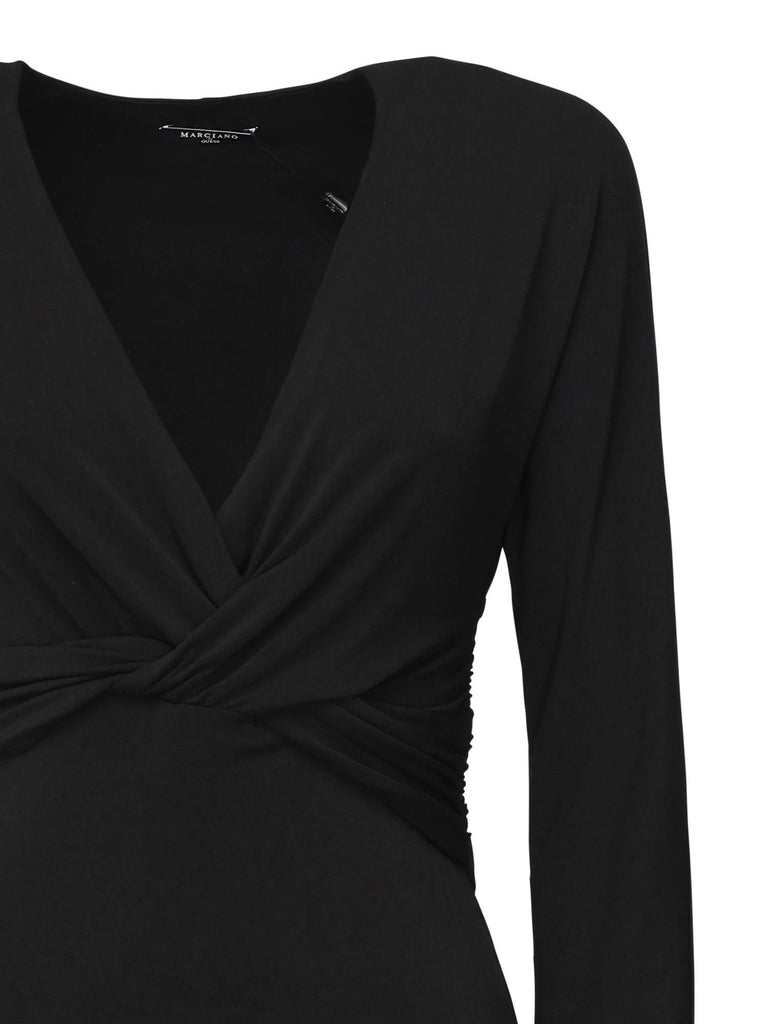 GUESS MARCIANO MATILDE LS WRAP DRESS