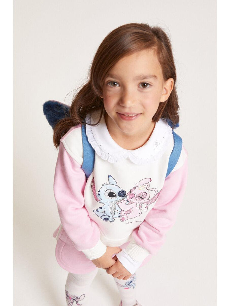 MONNALISA FELPA CREW NECK FELPA COT