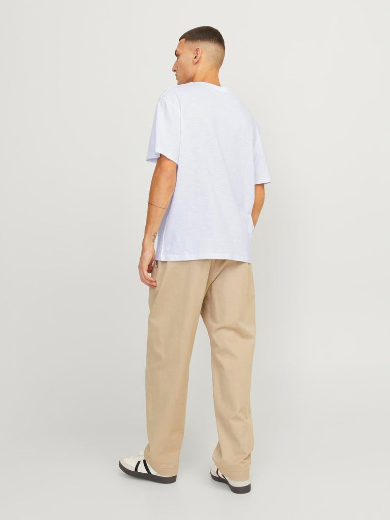 JACK AND JONES JORLAFAYETTE BRANDING TEE SS CREW NECK