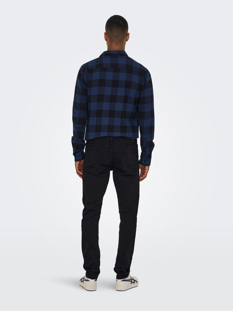 ONLY&SONS ONSLOOM SLIM BLACK 0448 PIM DNM NOOS