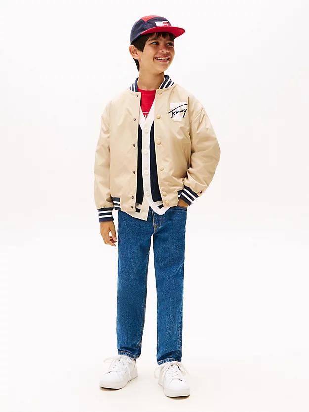 TOMMY HILFIGER REVERSIBLE BOMBER JACKET