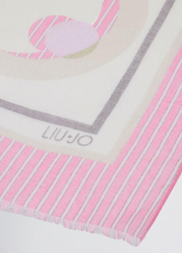 LIU JO ECS STOLA MIX PRINT 70X180