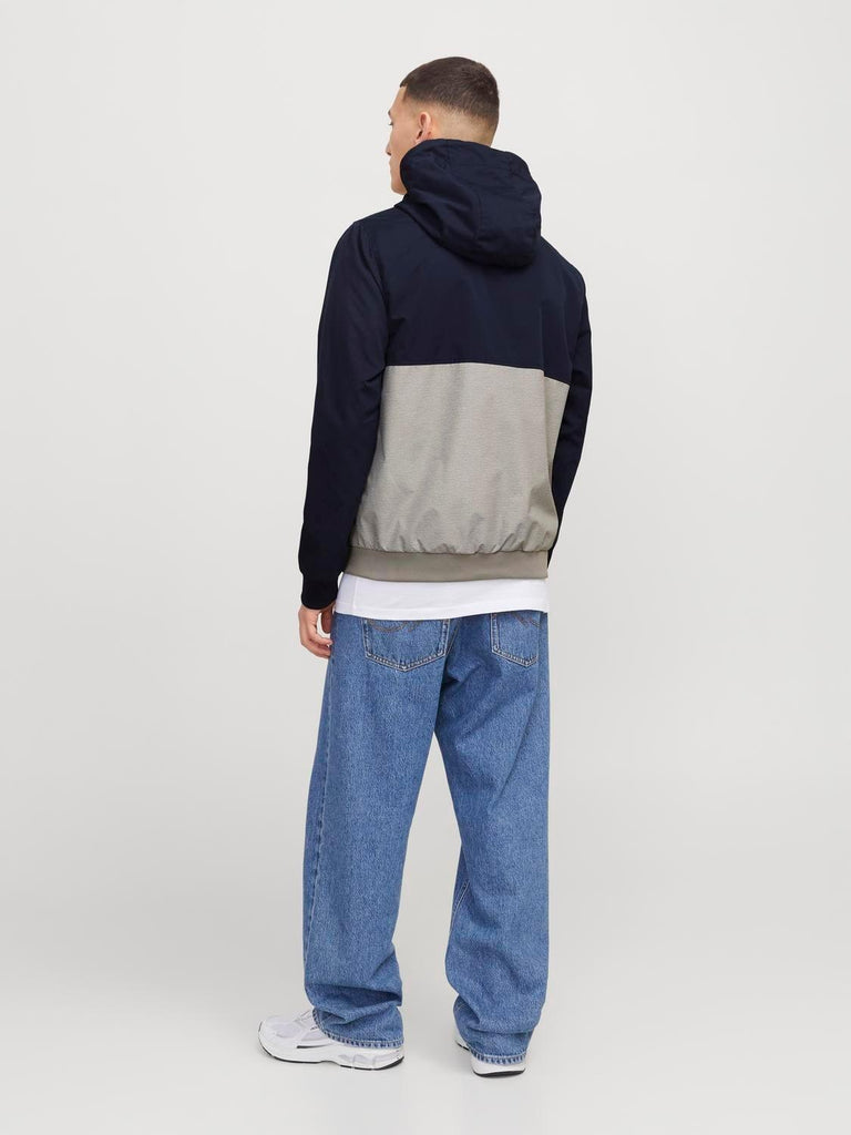 JACK AND JONES JJERUSH HOOD BOMBER NOOS