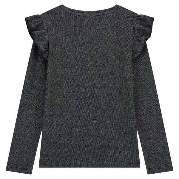 GUESS RIB LUREX LS T-SHIRT