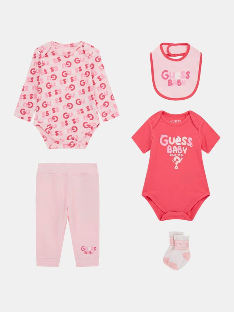 GUESS SET BIB+SOCKS+2PCS B