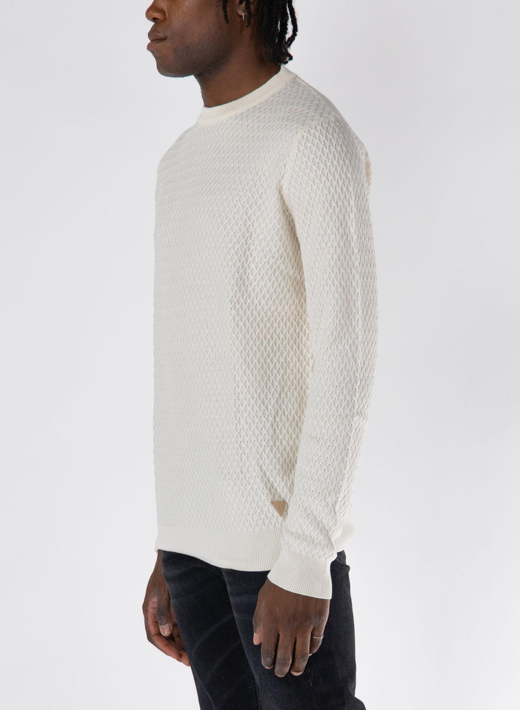 GUESS DAVIN CN LS STITCHED SWTR