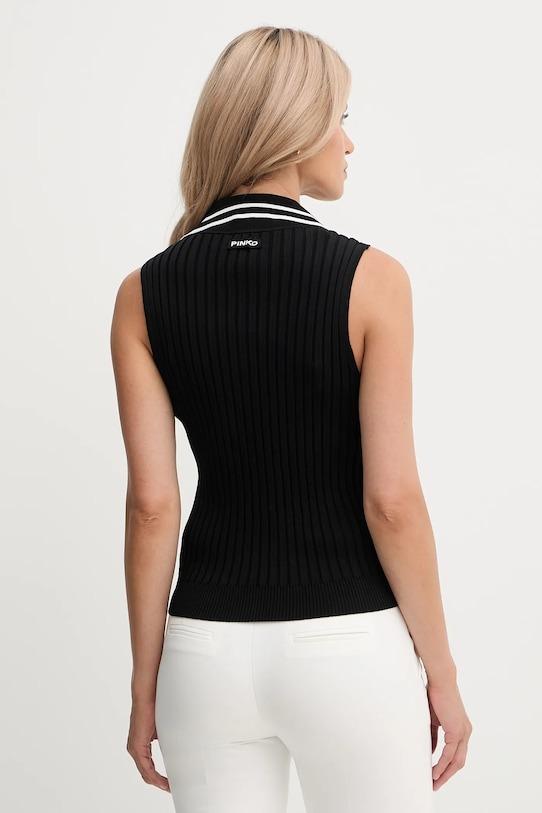 PINKO LIPARI CANOTTA RIBBED VISCOSA