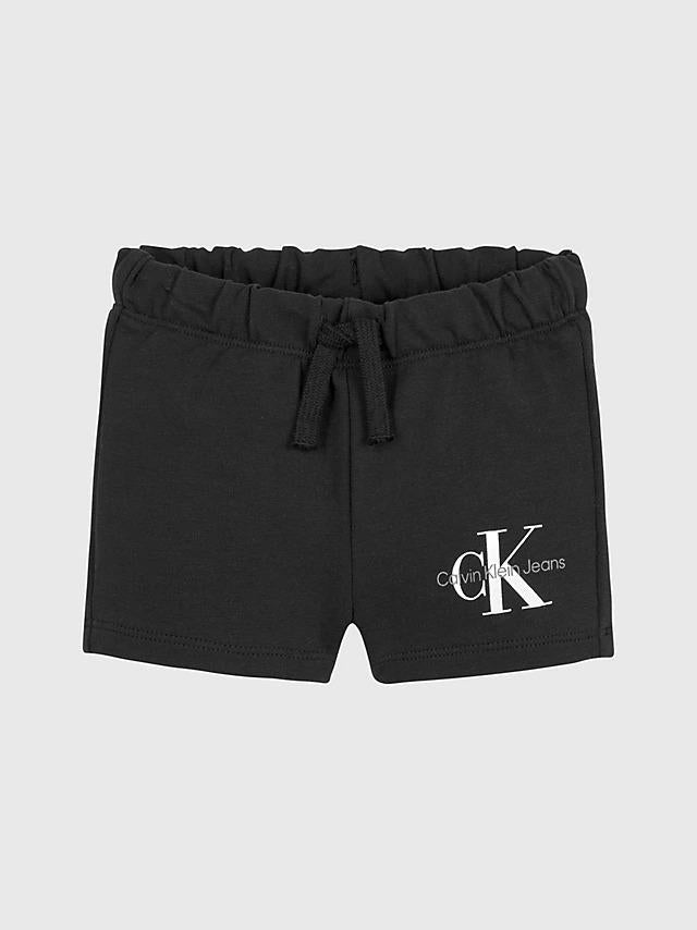 CALVIN KLEIN JEANS MONOGRAM LOGO SHORTS