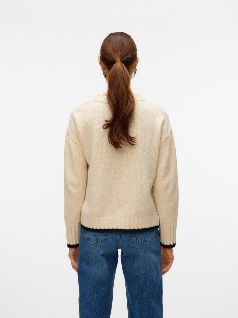 VERO MODA VMSHADOW LS O-NECK PULLOVER BOO