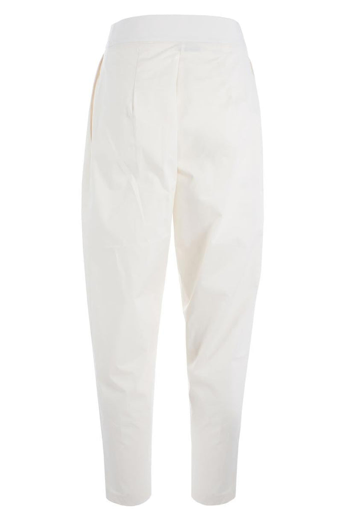 YES ZEE PANTALONE DONNA TIPO CHINOS CON PINCES