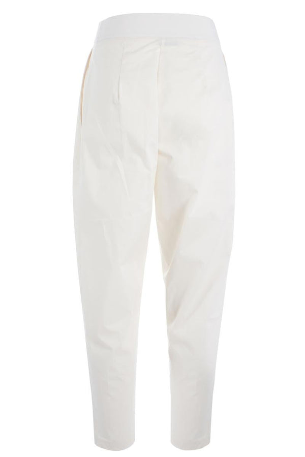 YES ZEE PANTALONE DONNA TIPO CHINOS CON PINCES