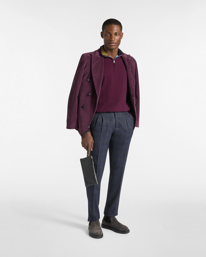 HARMONT & BLAINE HALF ZIP DETTAGLI BLOCK