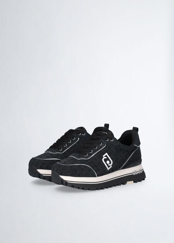 LIU JO LIU JO MAXI WONDER 71 - SNEAKER PRINTED COW SUEDE