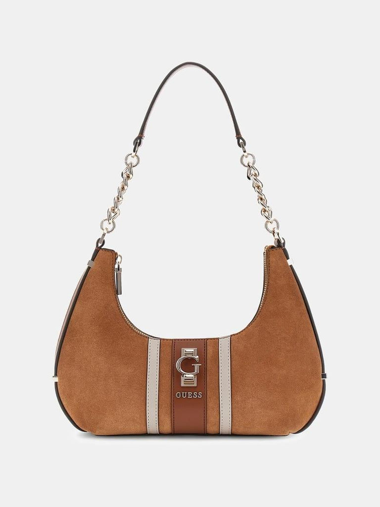 GUESS ERENIA TOP ZIP SHOULDER BAG