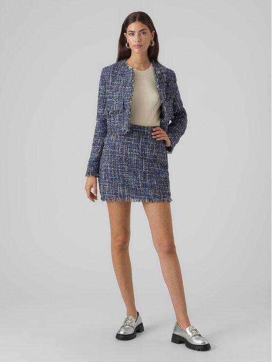 VERO MODA VMCHANTELLE HR SHORT TWEED SKIRT