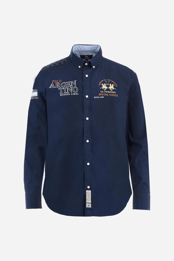 LA MARTINA MAN SHIRT L/S POPLIN