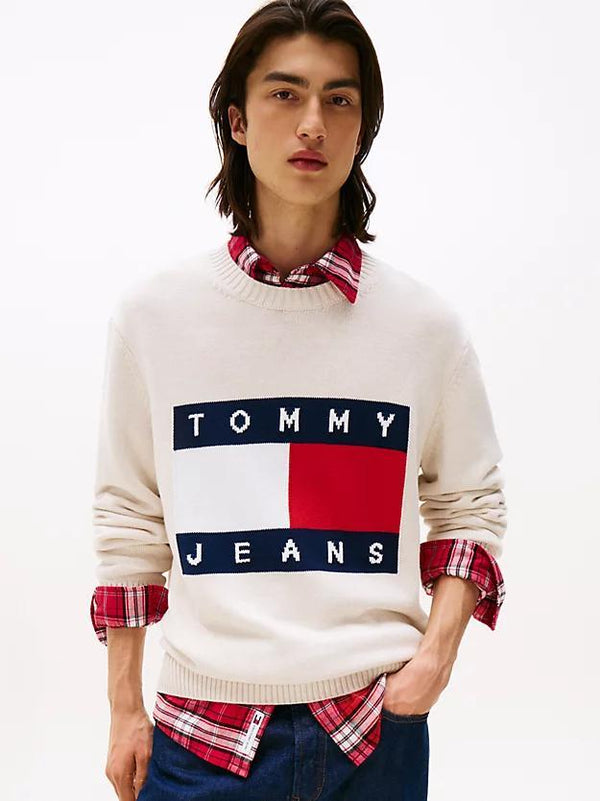 TOMMY JEANS TJM REG MELANGE FLAG