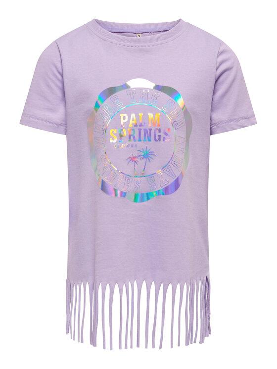 ONLY KIDS KOGALISON S/S FOIL COLLEGE TOP BOX JRS