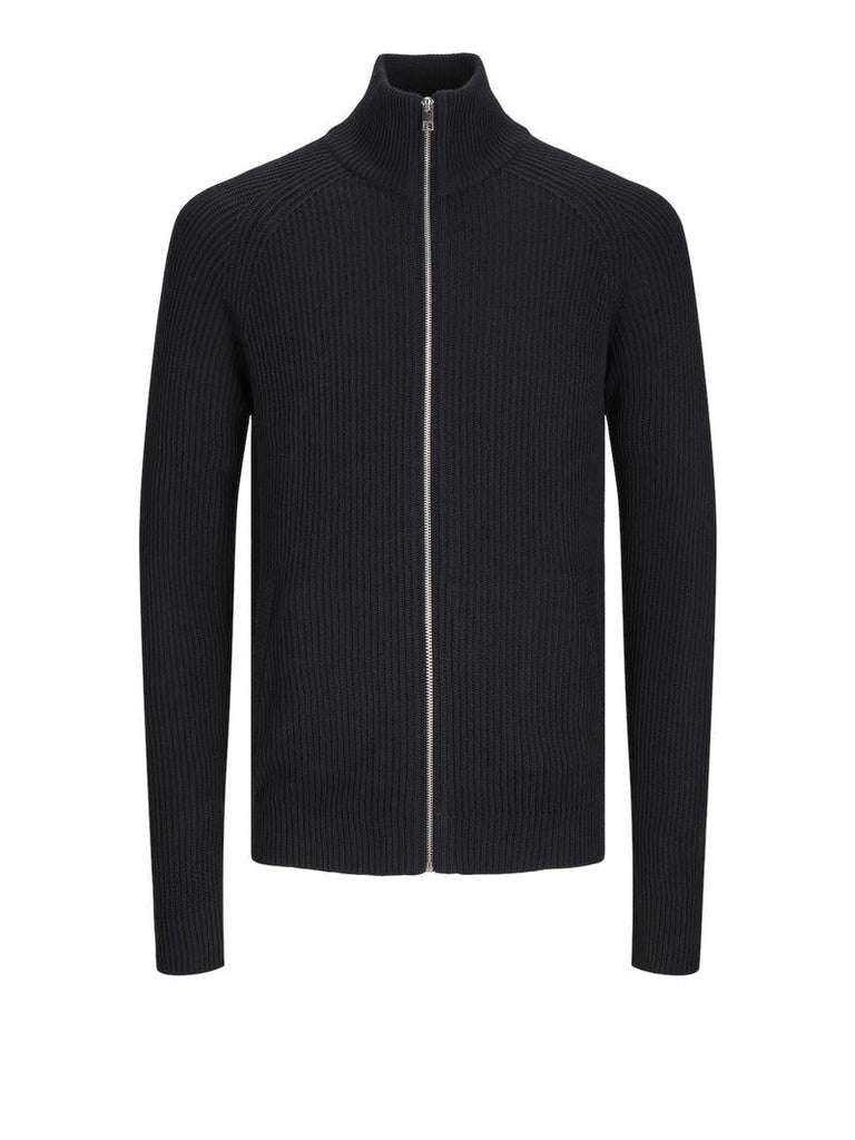 JACK AND JONES JJPANNEL KNIT ZIP CARDIGAN AW24