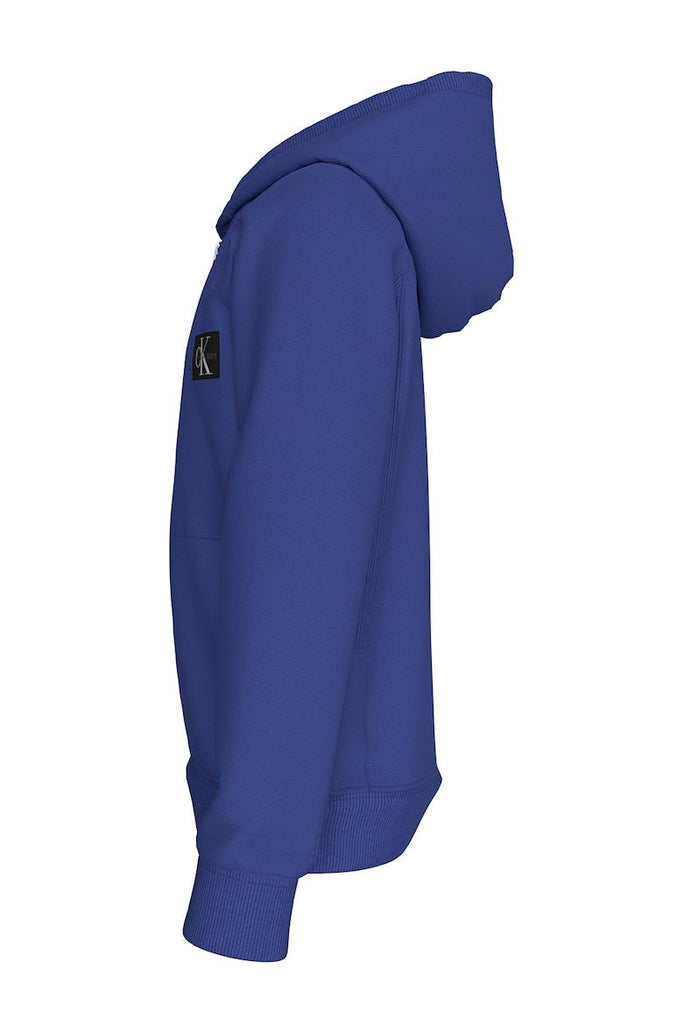 CALVIN KLEIN JEANS BADGE ZIP-THROUGH