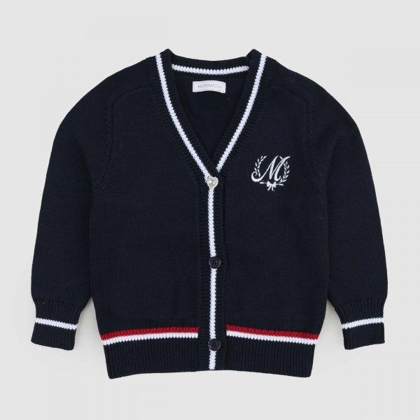 MONNALISA CARDIGAN NATASHA COTTON-W