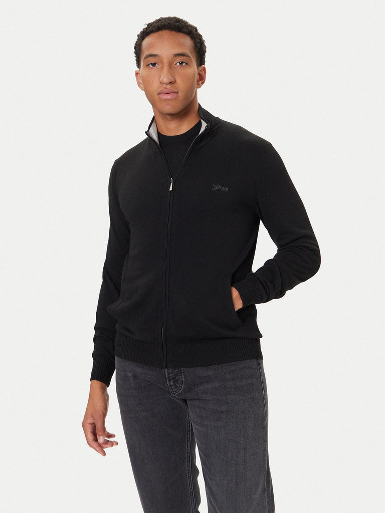 GUESS DARRELL LS ZIPPED CARDI BASIC