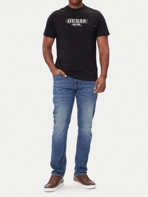 GUESS CN SS SMALL LOGO TEE