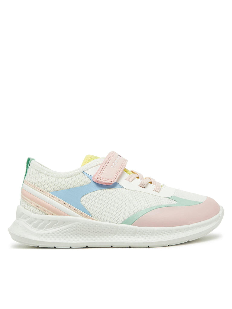 TOMMY HILFIGER SNEAKER BASSA LACCI/VELCRO