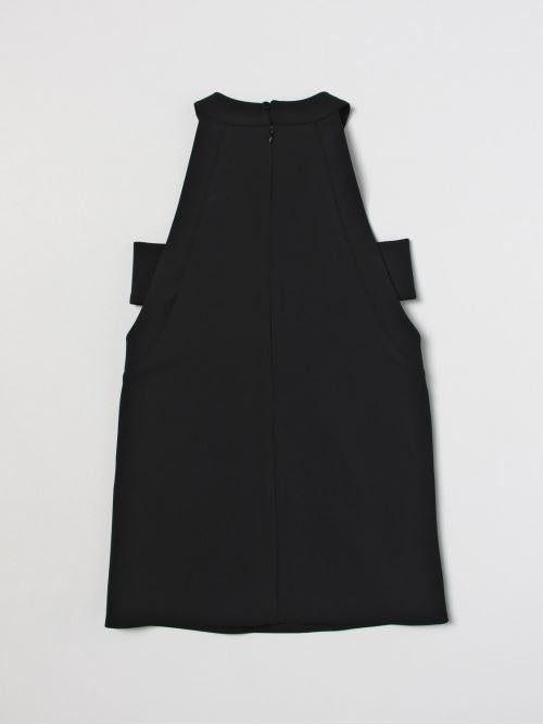 ELISABETTA FRANCHI La Mia Bambina ABITO IN DOPPIO CREPE +PLACCA