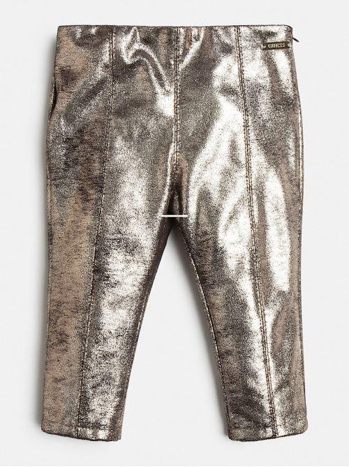 GUESS COATED SUEDE JEGGINGS