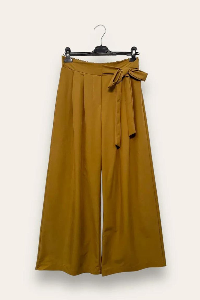 LOVEme Pantalone a gamba larga con fusciacca