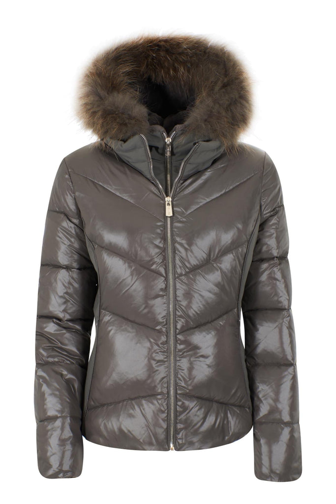 YES ZEE GIUBBINO DONNA TRAPUNTATO CON FINTO GILET STAC.