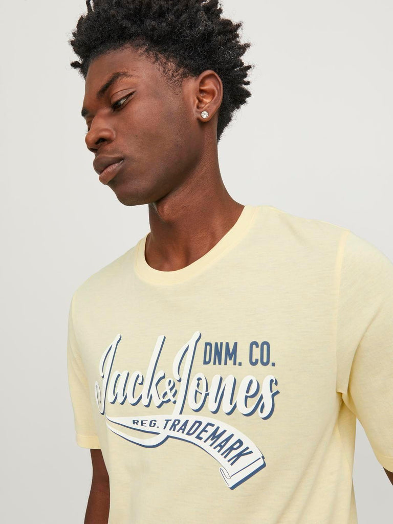 JACK AND JONES JJELOGO TEE SS O-NECK 2 COL SS24 SN