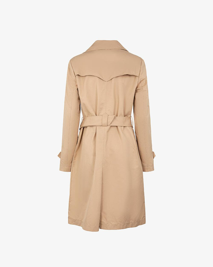 MARKUP TRENCH IN COTONE DOPPIOPETTO