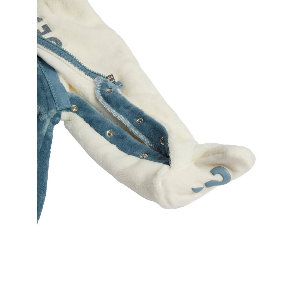 GUESS FAUX FUR OVERALL W/ZIP