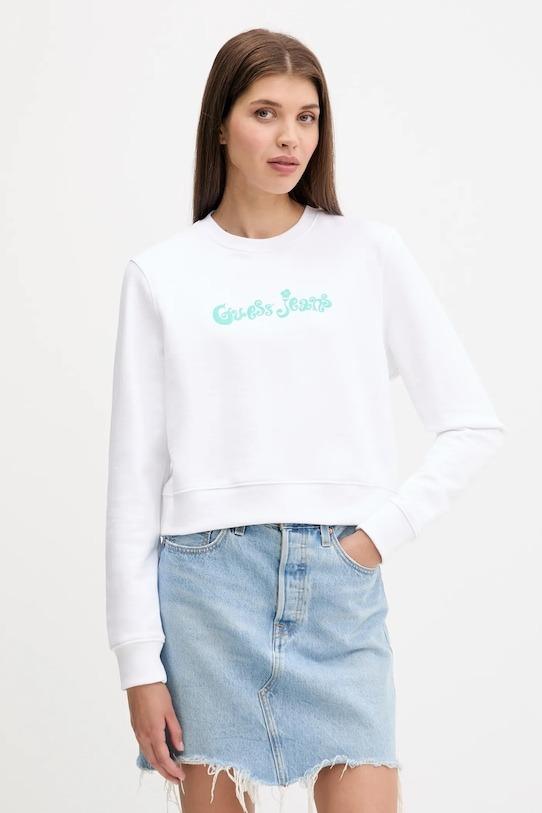 GUESS GJ CN CROPPED FLOWER SWEAT