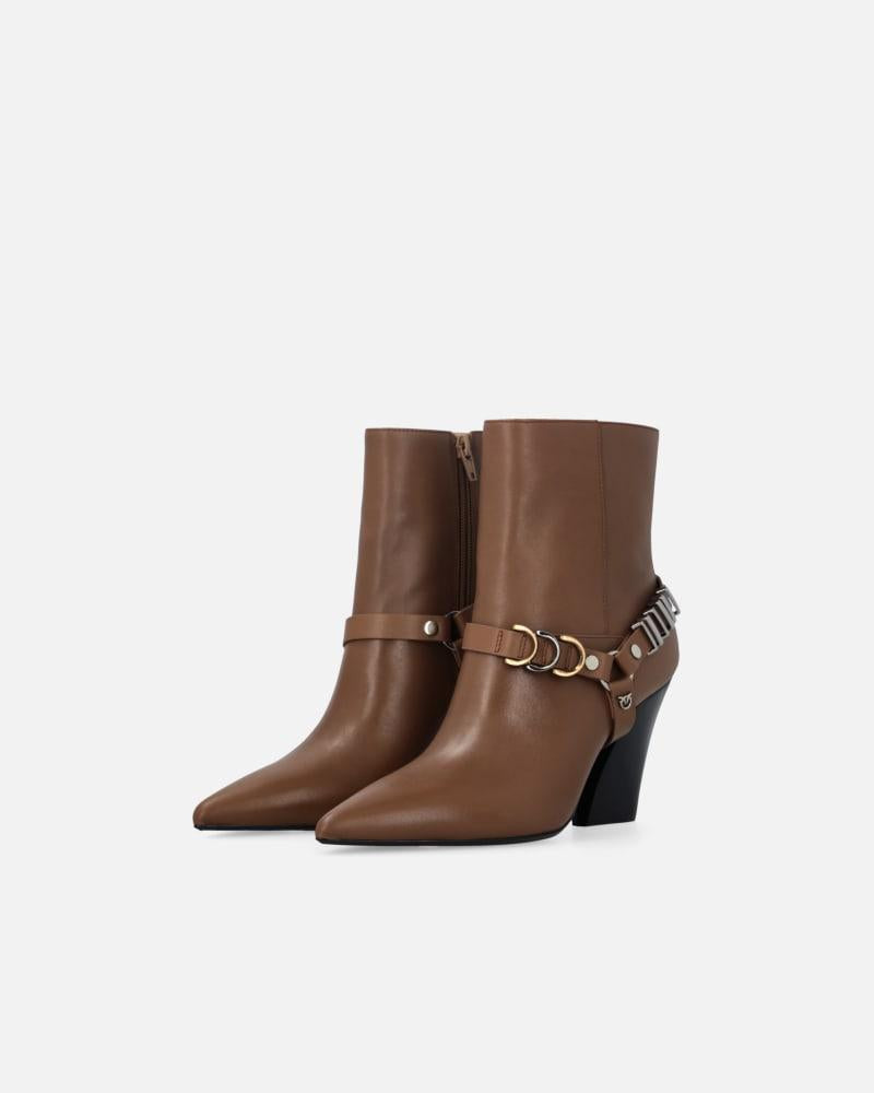 PINKO VIOLA 02 - ANKLE BOOT CALF LEATHER