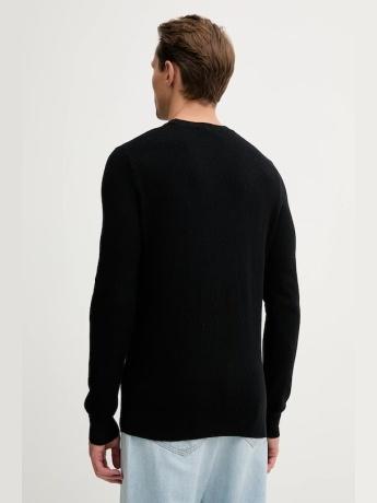 GUESS HARRISON CN LS STITCH LOGO SWT
