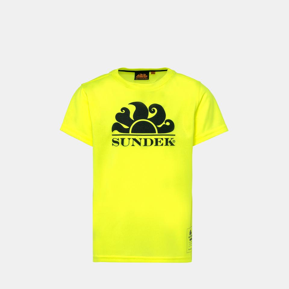 SUNDEK T-SHIRT LOGO DRY FIT