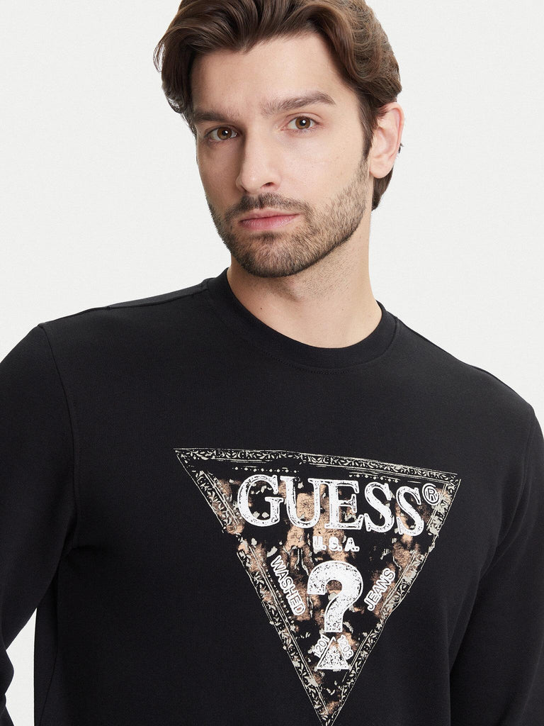 GUESS GUESS TRIANGLE CN SWEATSHIRT