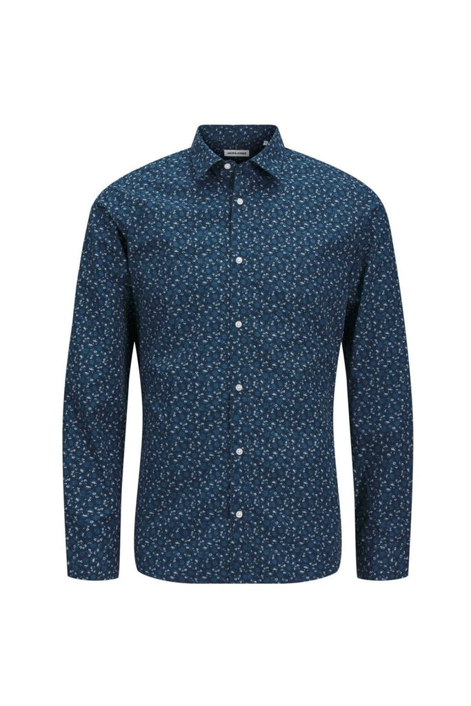 JACK AND JONES JJJOE PRINT SHIRT LS SS25