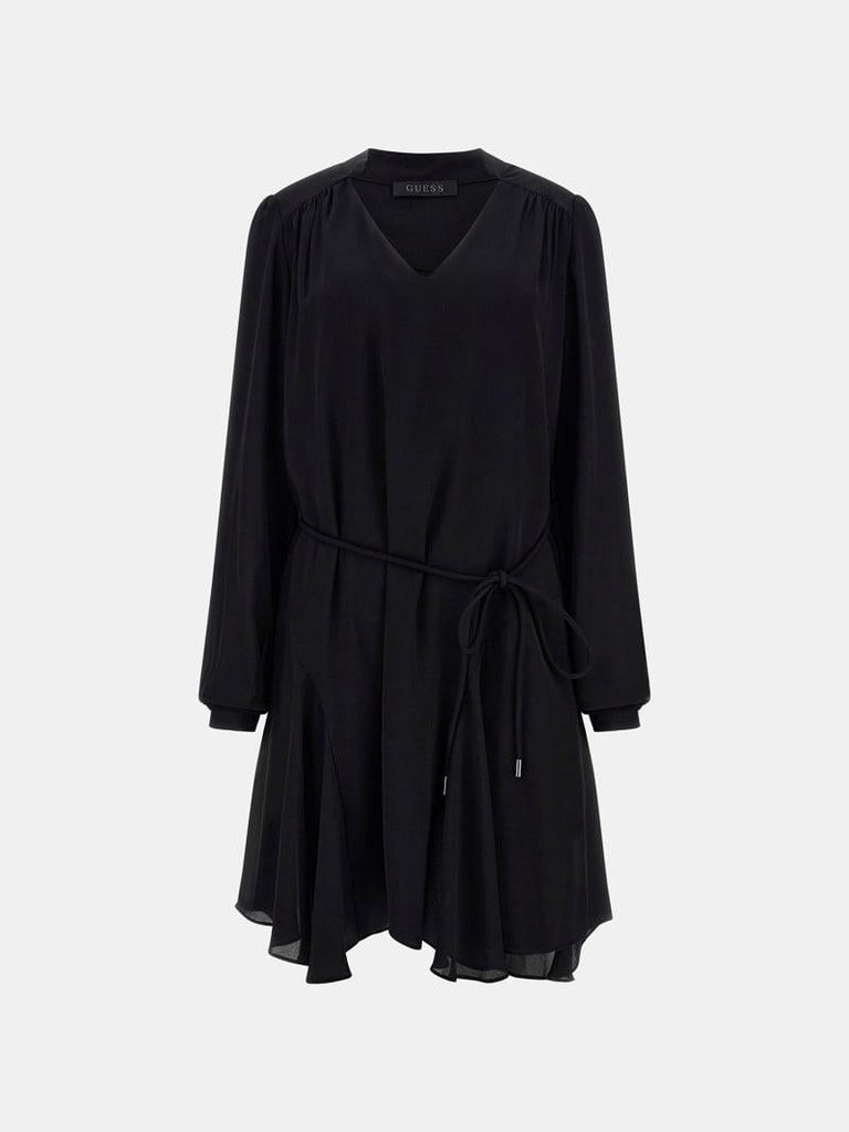 GUESS LS WANDA FLARE DRESS