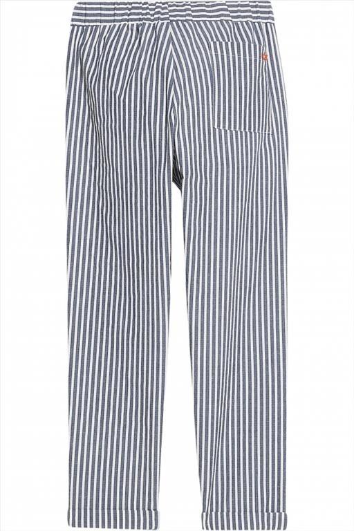LIU JO PANT.LUNGO BALOON SEERSUCK.RIG