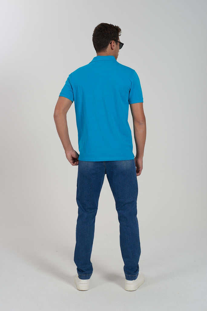 YES ZEE T-SHIRT UOMO TIPO POLO, M/C
