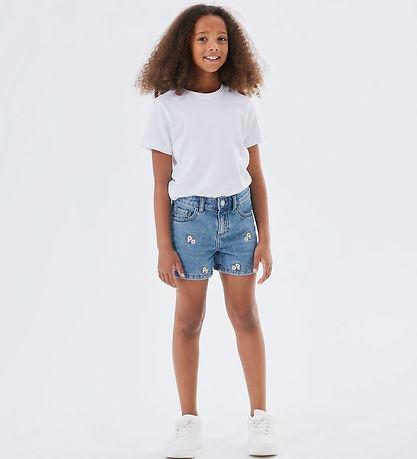 NAME.IT NKFBELLA REG DNM SHORTS 3674-BE NOOS