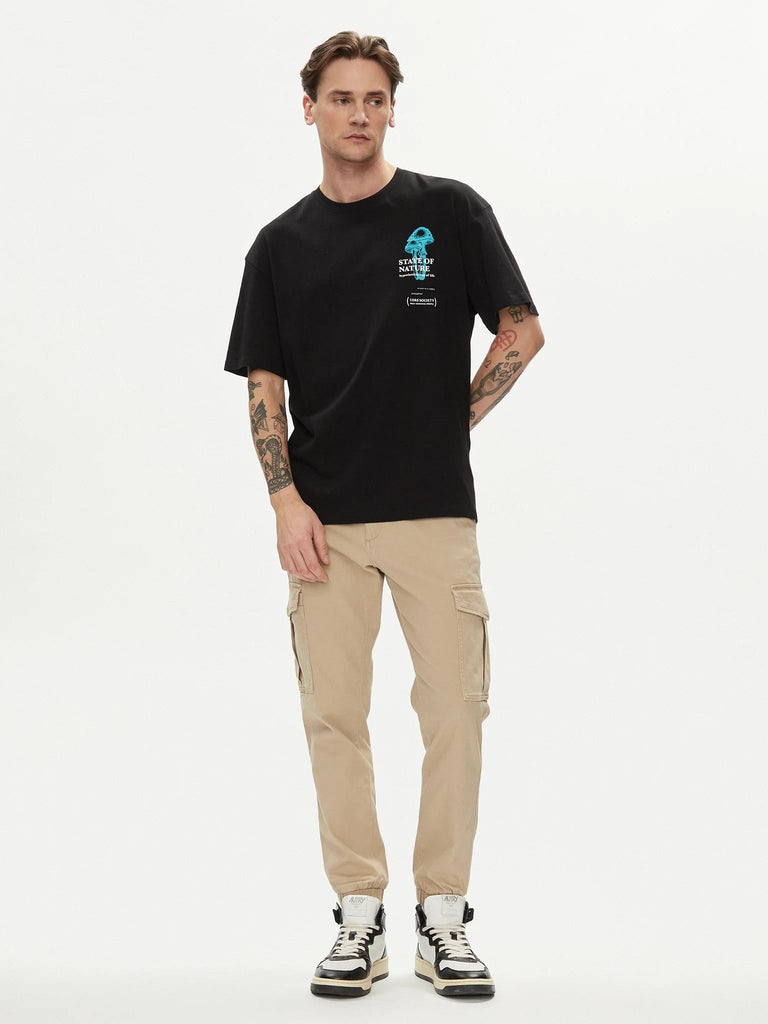 JACK AND JONES JCOFLORAL TEE SS CREW NECK GC