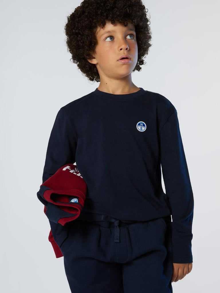 NORTH SAILS T SHIRT  LONG SLEEVE  WLOGO