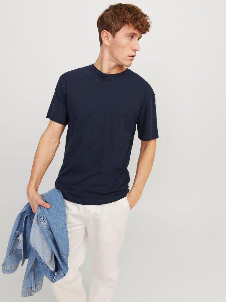 JACK AND JONES JPRCC SOFT LINEN BLEND SS TEE