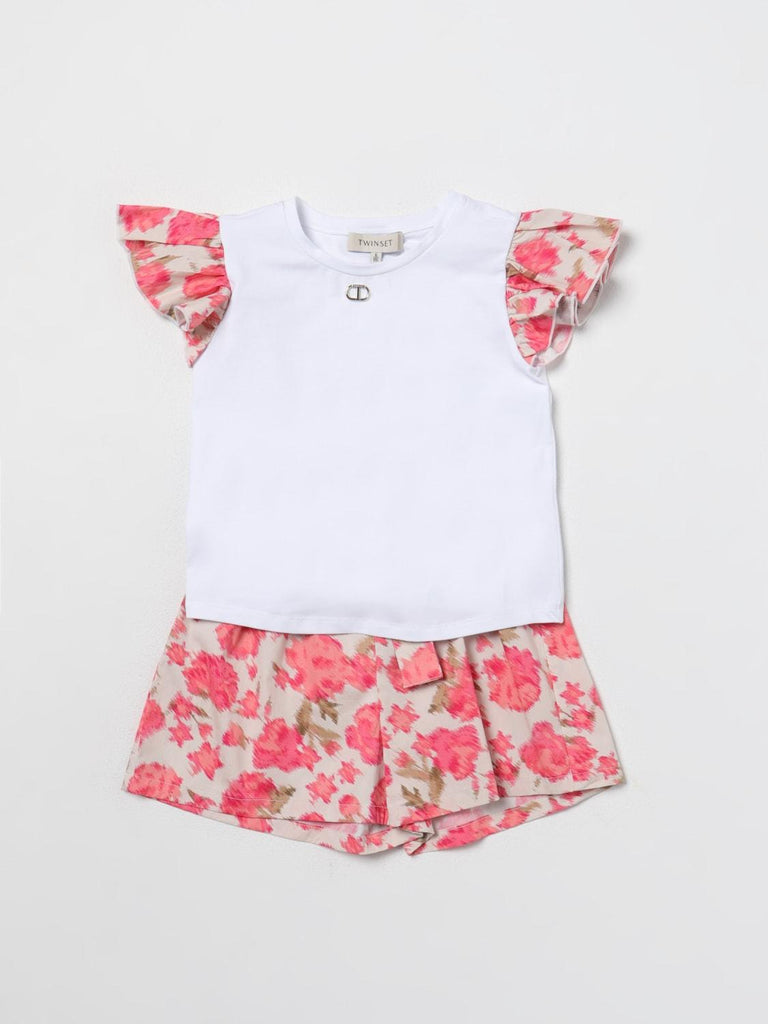 TWINSET COMPLETO (T-SHIRT JERSEY+SHORTS POPELINE ST.FIORI)